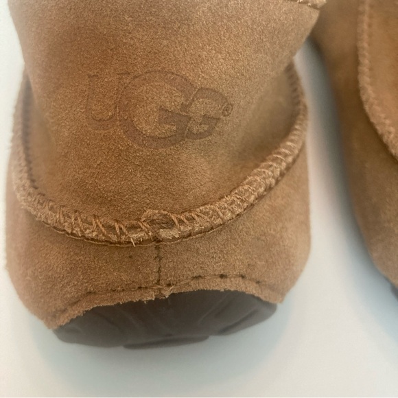 EUC! UGG Upshaw SlipOn Loafer Suede Mens Wool Footbed Liner In/Outdoor  SIZE 12? - Picture 9 of 16